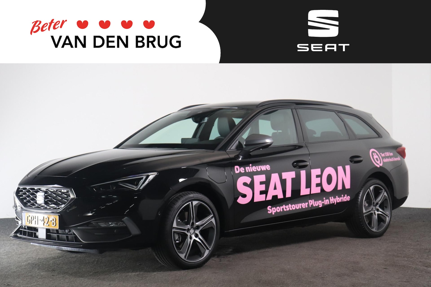 Seat Leon Sportstourer - 1.5 TSI e-Hybrid FR PHEV First Edition | 130km actieradius elektrisch | Matrix LED | Trave - AutoWereld.nl