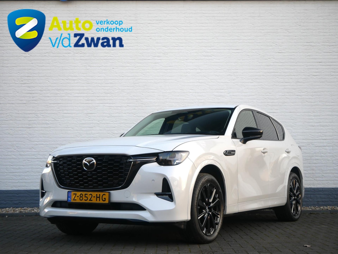 Mazda CX-60 - 2.5 e-SkyActiv PHEV Homura 360 Camera/Bose/Leer - AutoWereld.nl