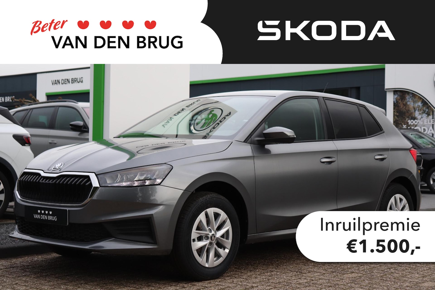 Skoda Fabia - Selection 1.0 TSI 70 kW / 95 PK Hatchback 5 versn. | Private lease €448,- - AutoWereld.nl