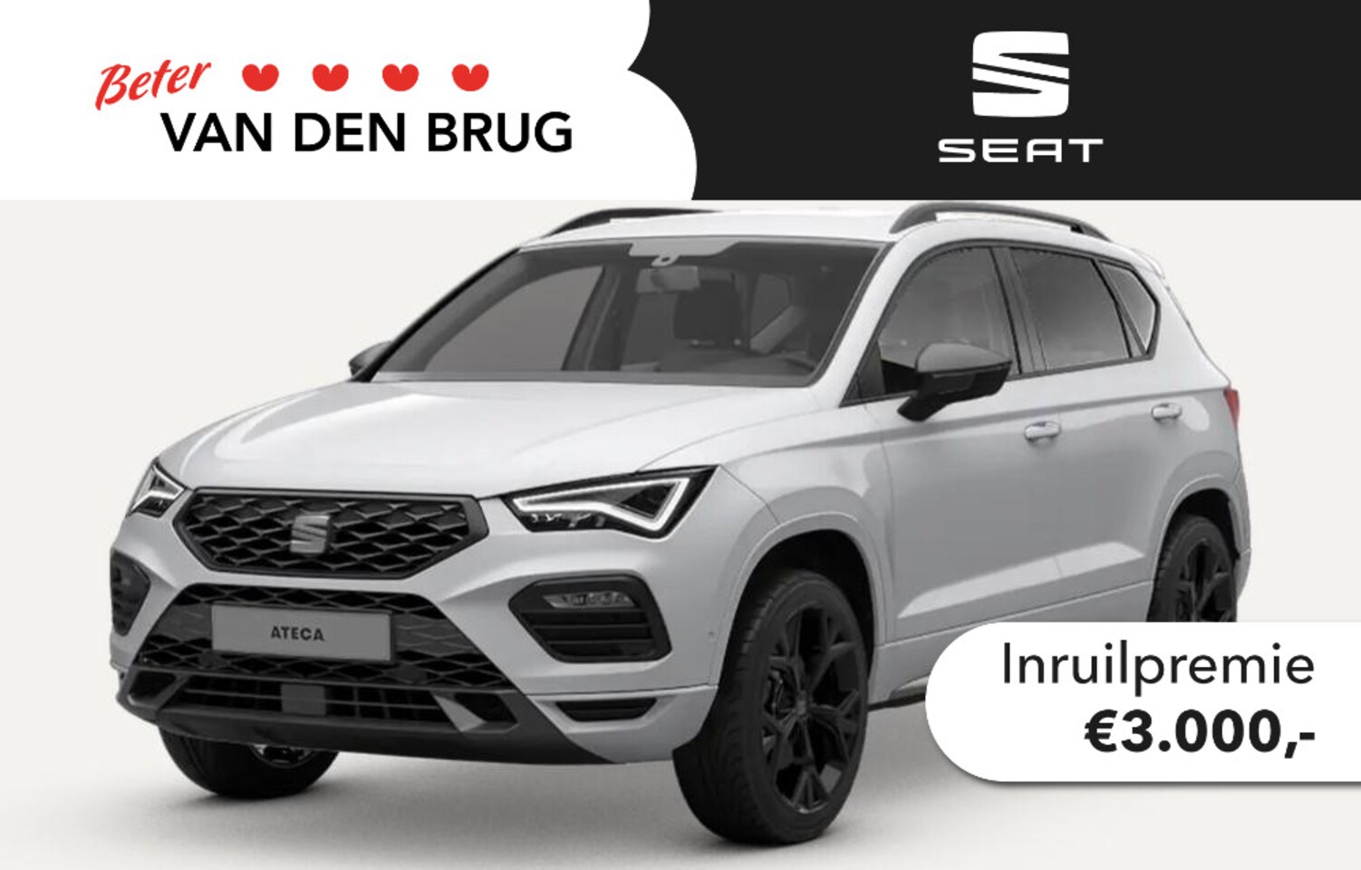 Seat Ateca - FR Business Intense 1.5 110 kW / 150 pk TSI SUV 7 | Trekhaak | Panoramisch schuif/kantelda - AutoWereld.nl