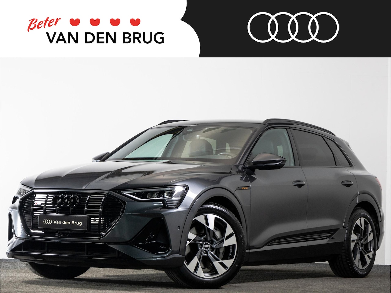 Audi e-tron - S-Line 50 313pk quattro 71 kWh | LED | Camera | Navigatie | Keyless | Stoelverwarming | El - AutoWereld.nl