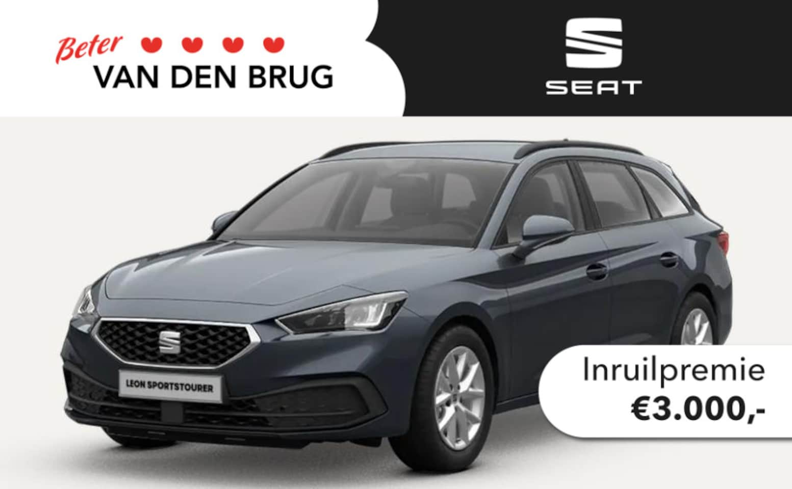 Seat Leon Sportstourer - Style 1.5 TSI eHybrid 150kW / 204pk Stationwagen 6 | Zwenkbare trekhaak | Virtual Cockpit - AutoWereld.nl