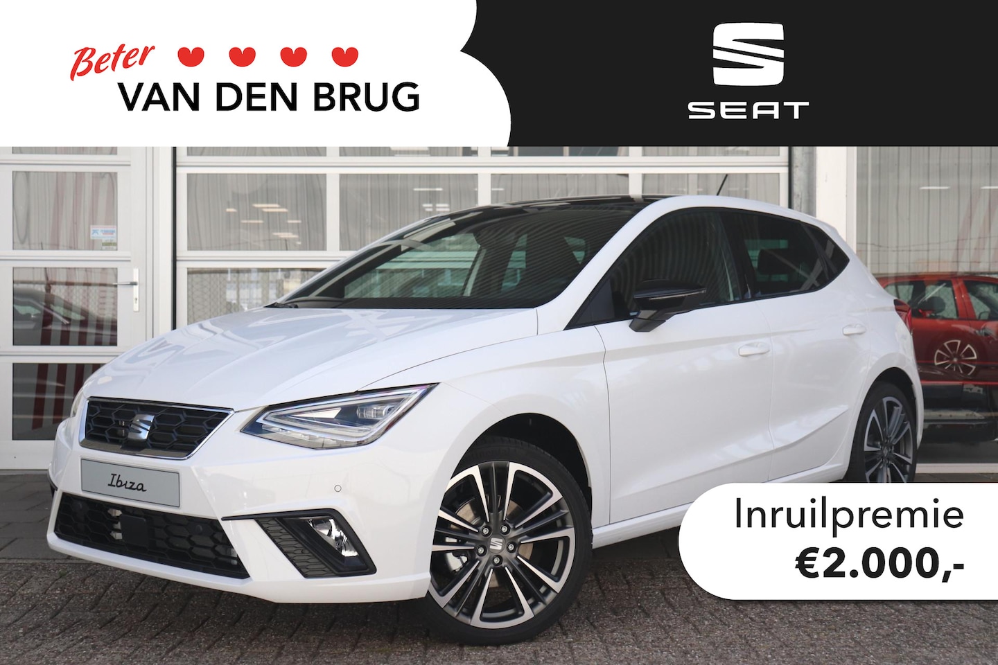 Seat Ibiza - 1.0 TSI 115pk FR Anniversary | Panoramadak | Sportstoelen | Parkeersensoren voor & achter - AutoWereld.nl