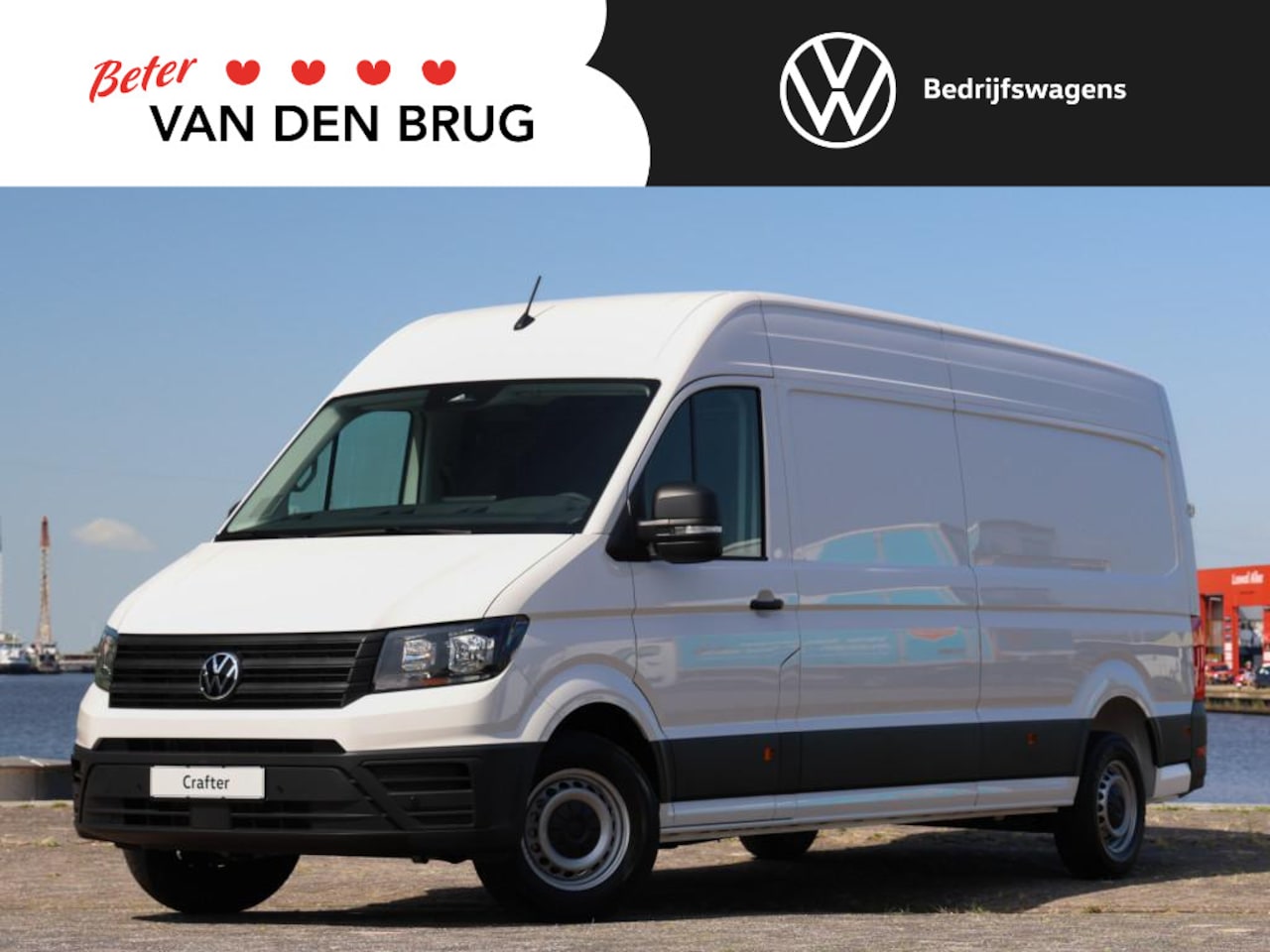 Volkswagen Crafter - 35 2.0 TDI L4H3 Trendline EURO VI Nieuw model | Airco | Cruise Control | Camera | Bijrijde - AutoWereld.nl