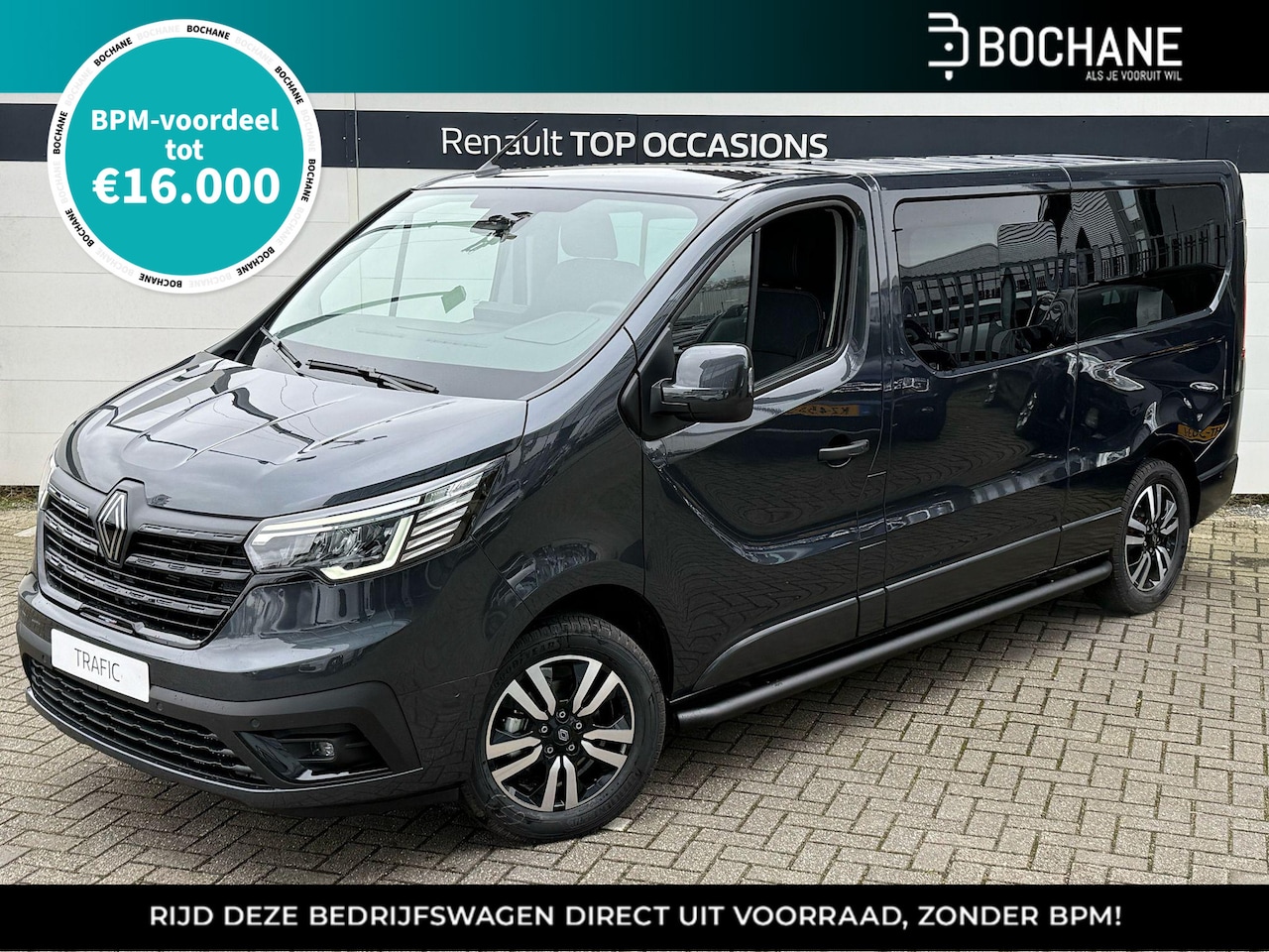 Renault Trafic - 2.0 Blue dCi 170 DC T30 L2H1 Anniversary | BPM vrij | Direct leverbaar | Camera | Navigati - AutoWereld.nl