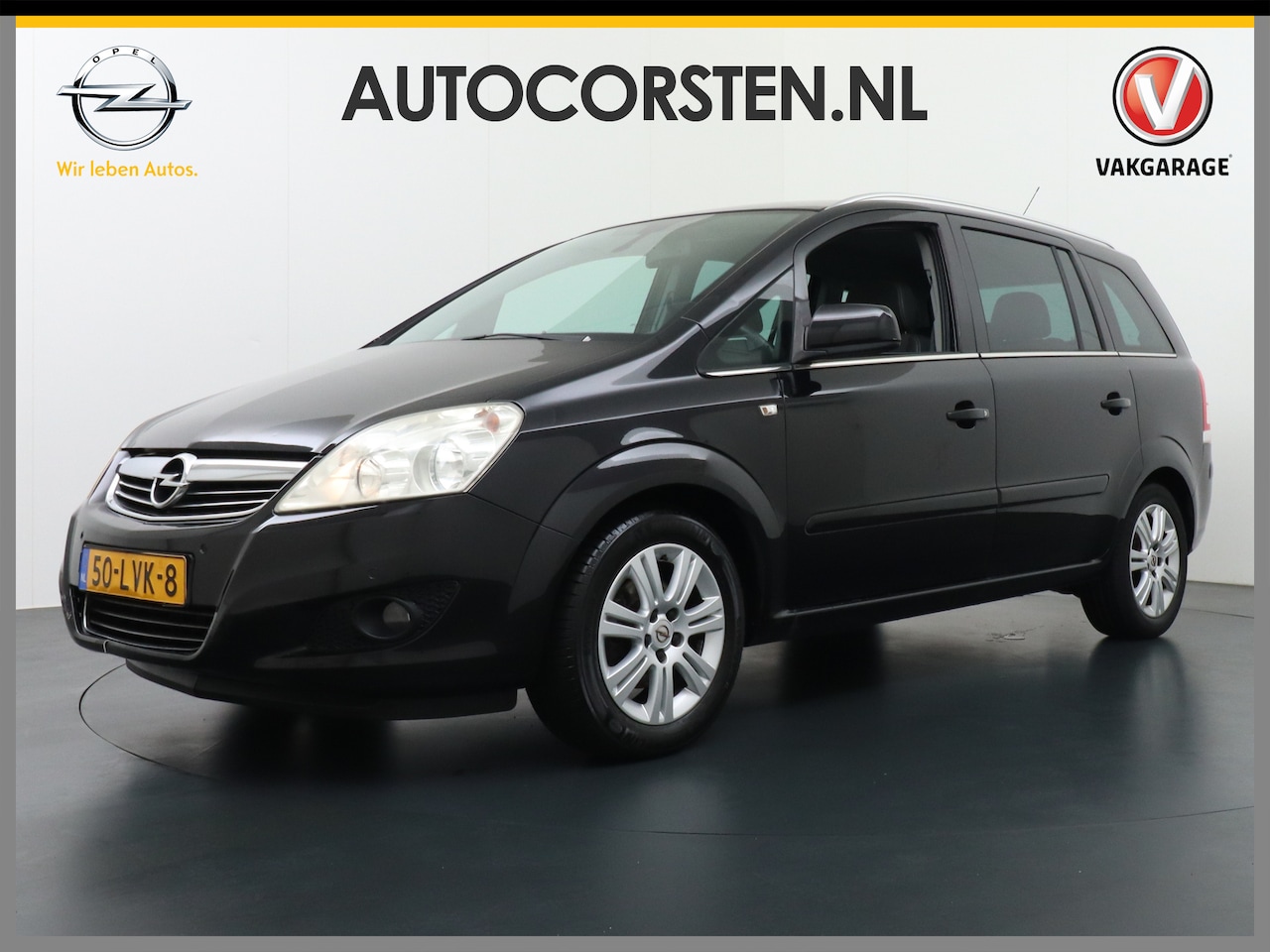 Opel Zafira - 1.8I 141PK 7 Persoons Navi Ecc Cosmo Trekhaak Cruise Control Bluetooth Pdc Regen-Lichtsens - AutoWereld.nl