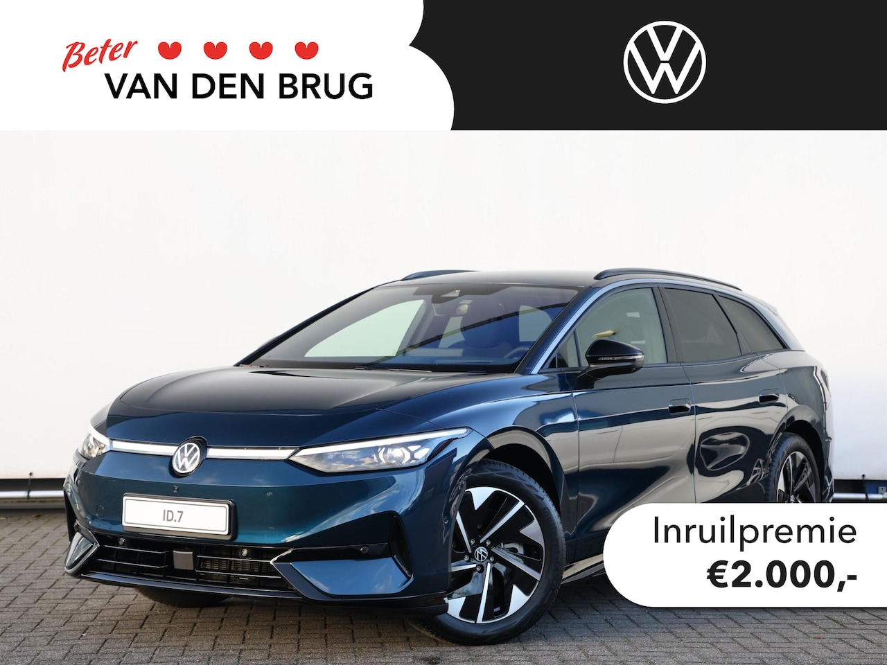 Volkswagen ID.7 - Pro S Business 86 kWh accu, 210 kW / 286 pk Varian | Trekhaak | Matrix verlichting | Disco - AutoWereld.nl