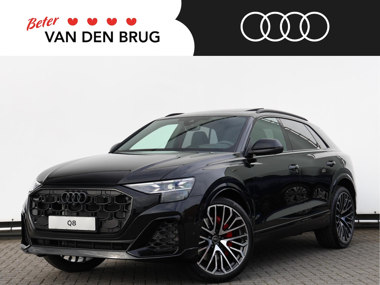 Audi Q8 - Pro Line S 55 TFSI e 290 kW / 394 pk CUV 8 versn. | 290 kW/394 pk | Panoramadak | Vierwiel - AutoWereld.nl