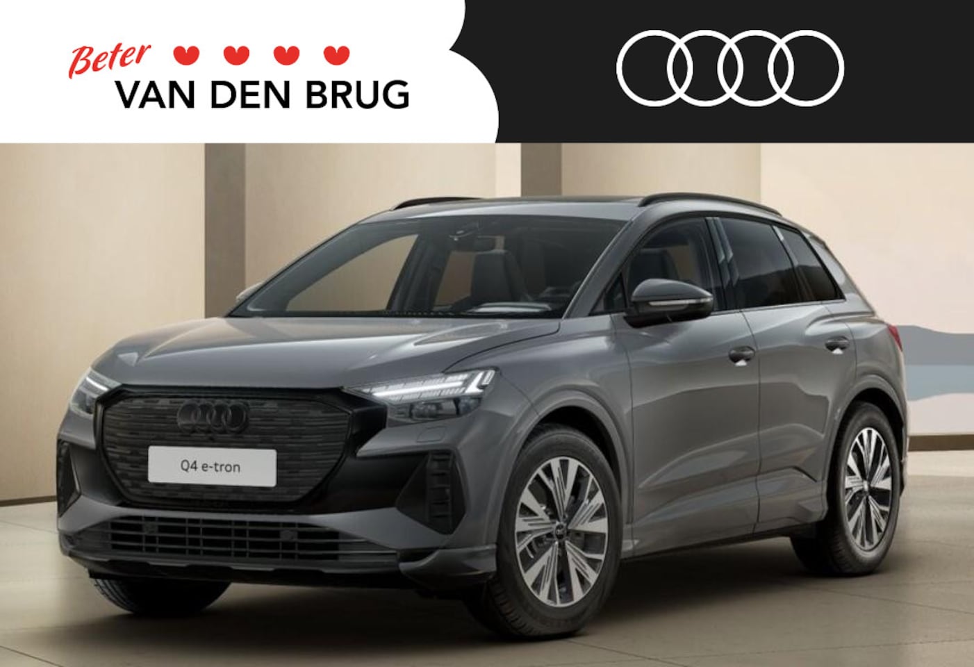 Audi Q4 e-tron - Advanced edition e-tron 45 210kW/286pk 82Kwh Hatch | 210kW/286pk | Trekhaak | Optiek zwart - AutoWereld.nl