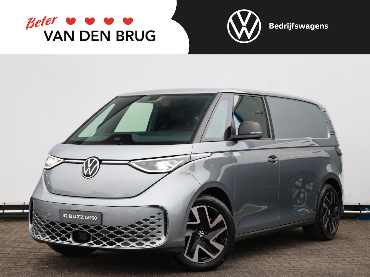 Volkswagen ID. Buzz Cargo - Bedrijfswagens Bulli Edition Elektromotor 210 kW (286 pk) 2988 mm | LED | ACC | Climatroni - AutoWereld.nl