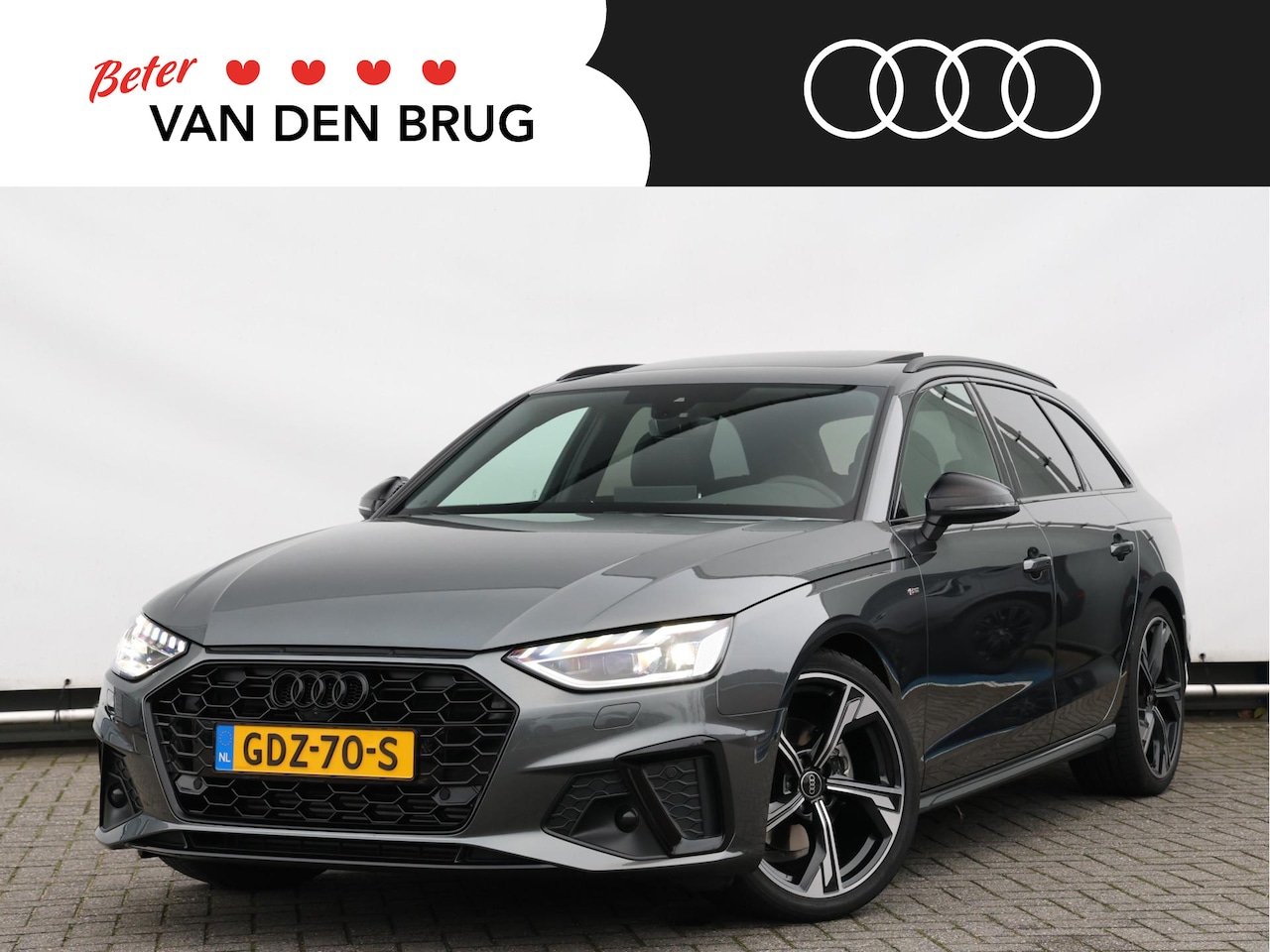 Audi A4 Avant - 35 TFSI S edition Competition 150pk S-tronic  | Het voordeel is € 5.865,- | Panoramadak | - AutoWereld.nl