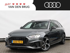 Audi A4 Avant - 35 TFSI S edition Competition 150pk S-tronic | Panoramadak | El. verst. stoel | Optiek zwa