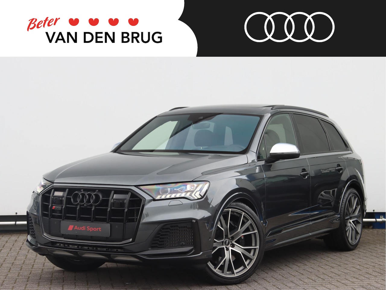 Audi SQ7 - 4.0 TFSI quattro 507pk | 4-wielsturing | Panoramadak | B&O | Head-up | Nachtzicht | Matrix - AutoWereld.nl