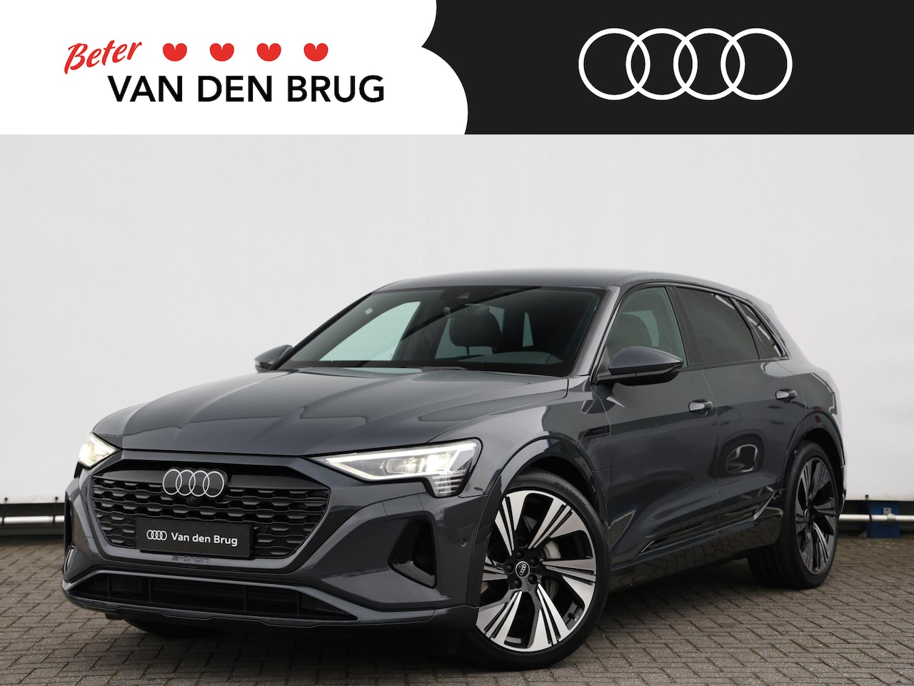 Audi Q8 e-tron - 50 quattro 95 kWh 340pk | 22" Velgen | Leder | Stoelverwarming | Navi | Apple Carplay - AutoWereld.nl