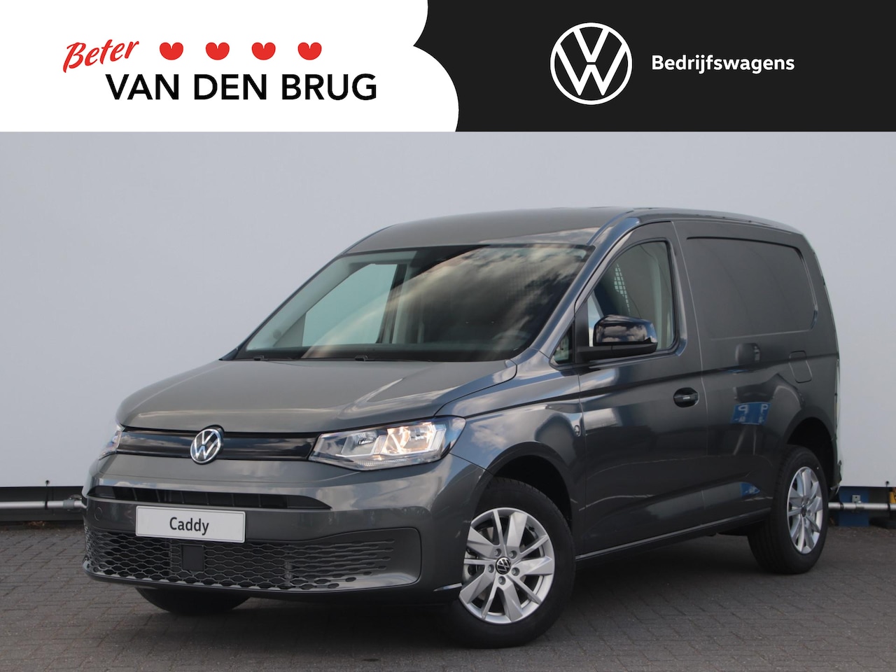 Volkswagen Caddy Cargo - 2.0 TDI 75pk Style | Airco | Cruise Control | Digital cockpit | Navi via App-Connect | 16" - AutoWereld.nl