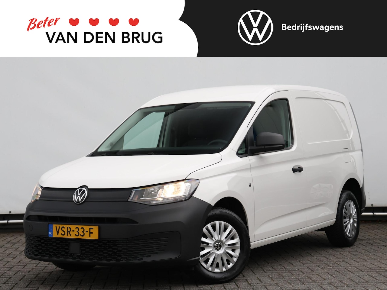 Volkswagen Caddy Cargo - 2.0 TDI 75PK Economy Business | Airco | Cruise | Navi via App | Betimmering | Multi-stuur - AutoWereld.nl