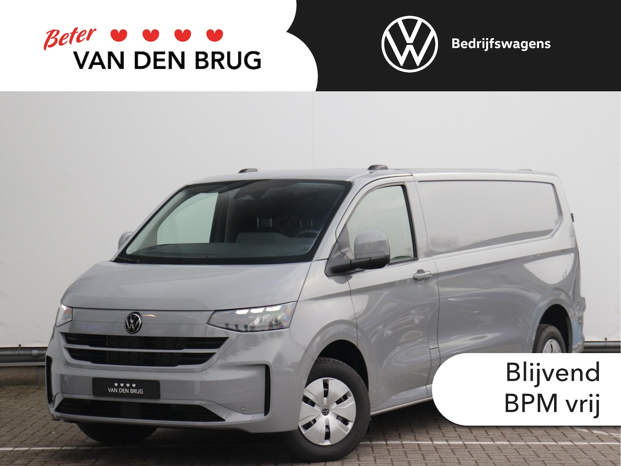 Volkswagen Transporter - 2.0 TDI 150pk Automaat L2H1 | BPM-vrij | Achterdeuren | Camera | Cruise control | - AutoWereld.nl