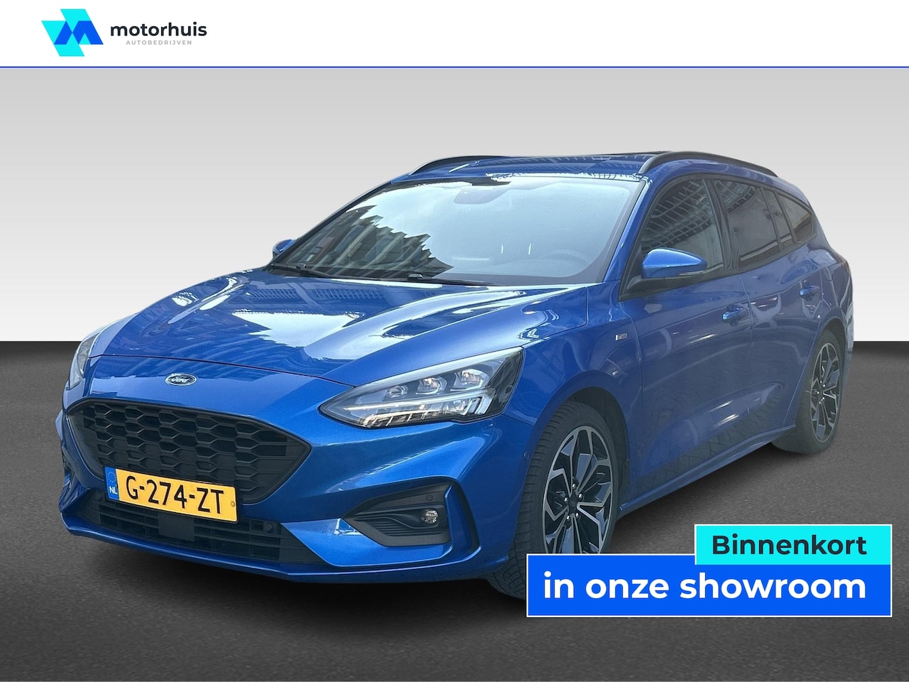 Ford Focus Wagon - 1.0 ECOBOOST 125PK ST-LINE BUSINESS NAVI LED PDC TEL NAP - AutoWereld.nl