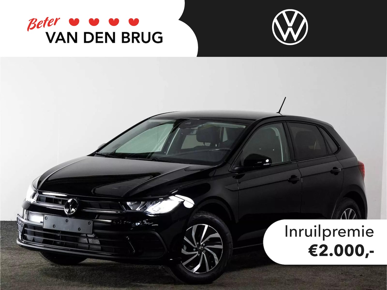 Volkswagen Polo - Life Edition 1.0 70 kW / 95 pk TSI Hatchback 5 ver | Navigatie | Achteruitrijcamera | App- - AutoWereld.nl