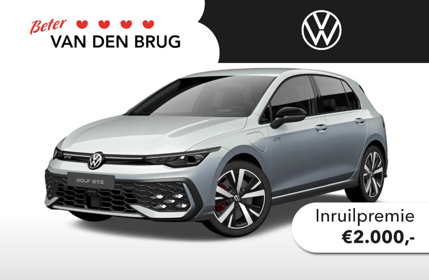 Volkswagen Golf - GTE 1.5 eHybrid 200 kW / 272 pk Hatchback 6 versn. I Navigatie I Head-up display I 360 Cam - AutoWereld.nl