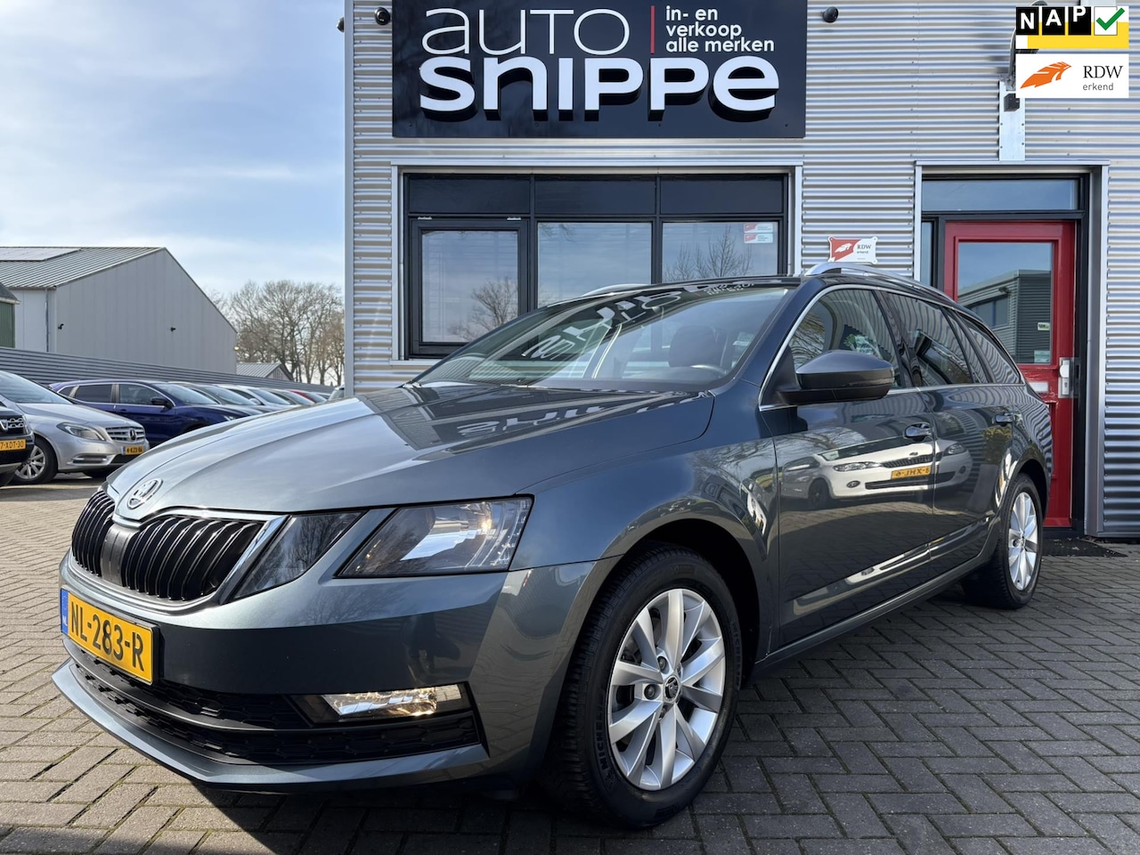 Skoda Octavia Combi - 1.0 TSI Greentech Ambition Business -CLIMA-CRUISECONTROL-NAVI-APPLE CARPLAY/ANDROID AUTO-T - AutoWereld.nl