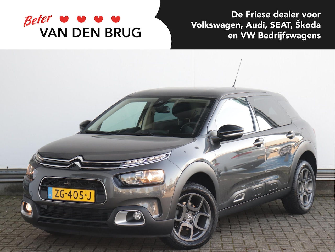 Citroën C4 Cactus - 1.2 PureTech Business | Navigatie | Cruise control | Parkeersensoren | App-connect | - AutoWereld.nl