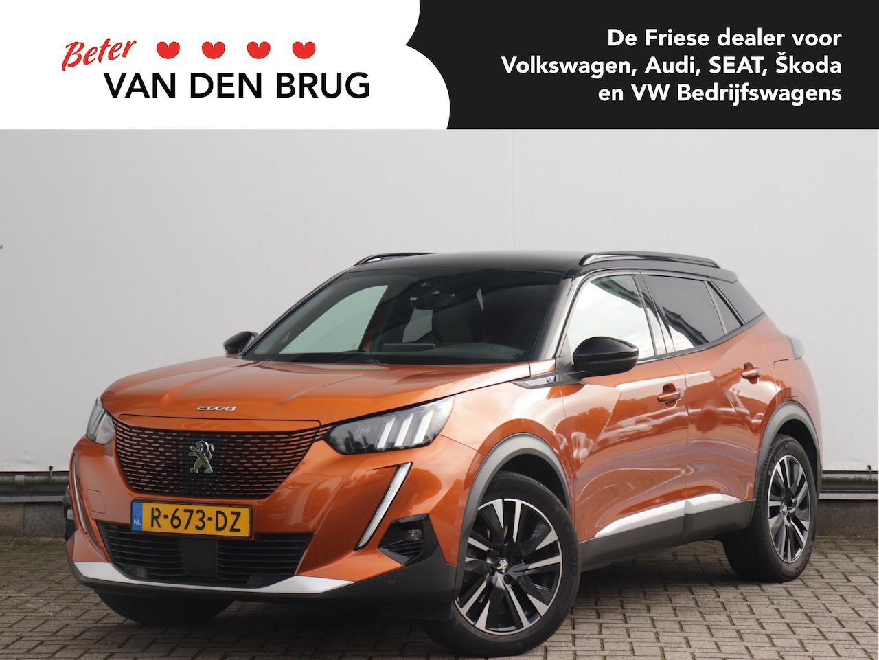 Peugeot e-2008 - EV GT 50 kWh Stoelverwarming | ACC | Keyless | Camera | Dodehoekdetectie | - AutoWereld.nl