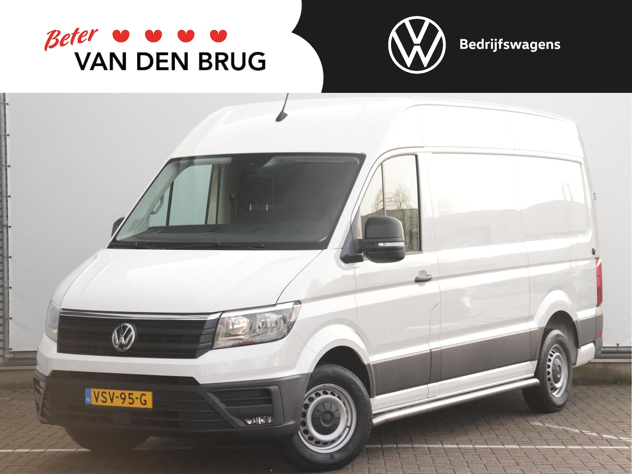 Volkswagen Crafter - 30 2.0 TDI 102pk L3H3 Comfortline | Cruise | Sidebars | Bijrijdersbank | All season | Pdc - AutoWereld.nl