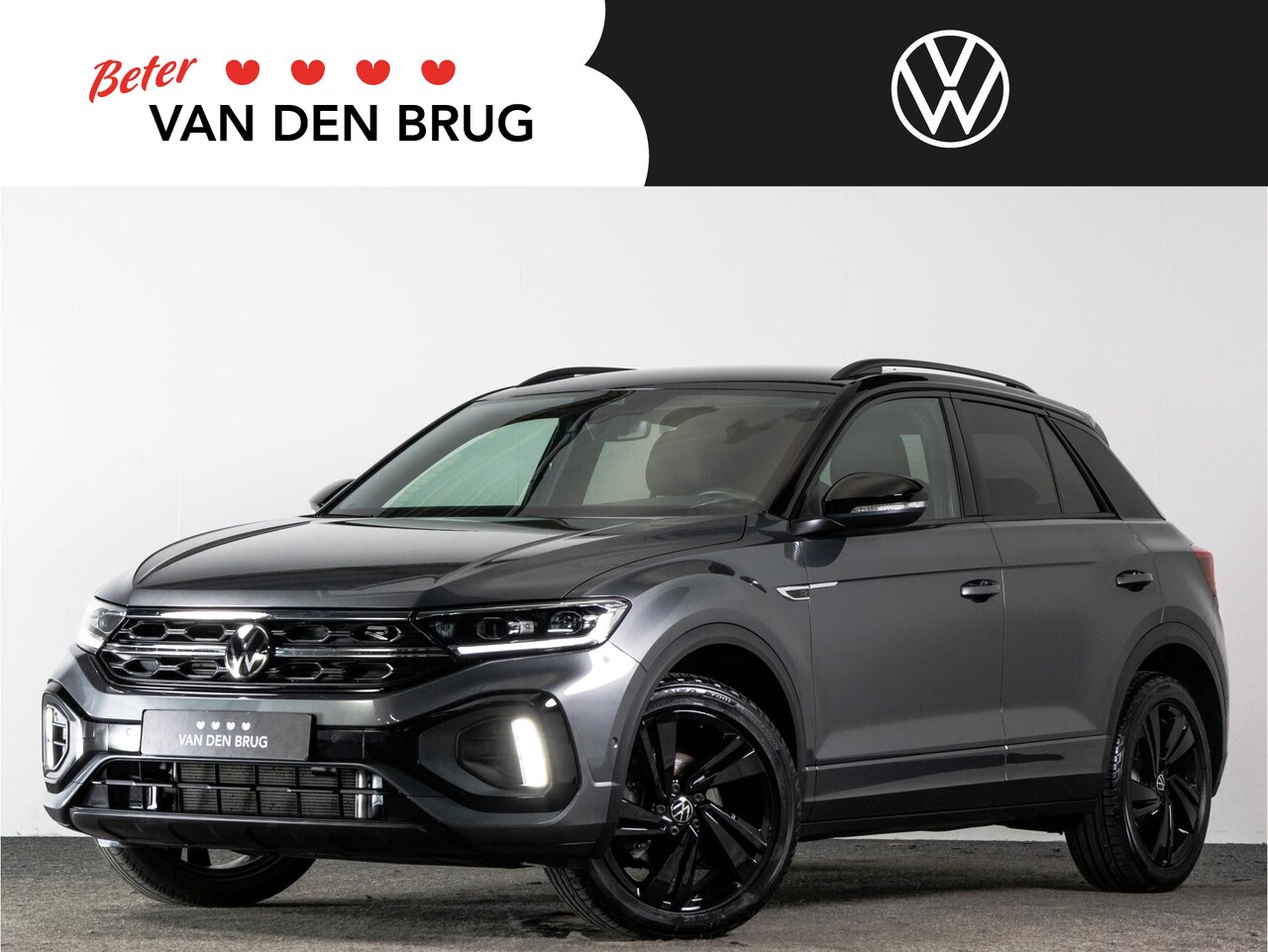 Volkswagen T-Roc - R-Line 1.5 TSI 150pk Automaat | Black Style | Camera | IQ-LED | Dodehoekdetectie | - AutoWereld.nl