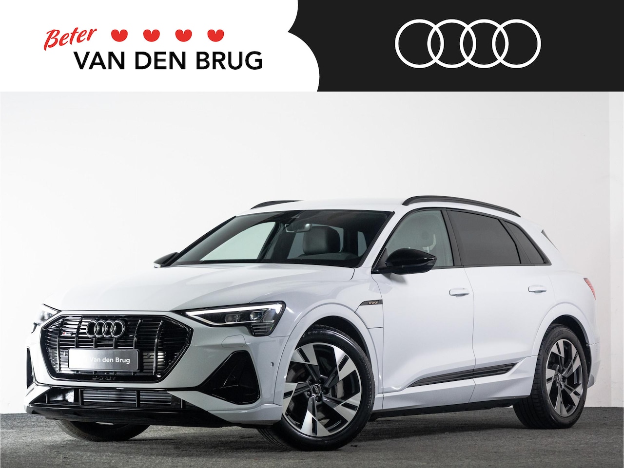 Audi e-tron - S-Line 50 QUATTRO 313 PK 71 kWh | LED | Black optiek | Trekhaak | Achteruitrijcamera | Led - AutoWereld.nl