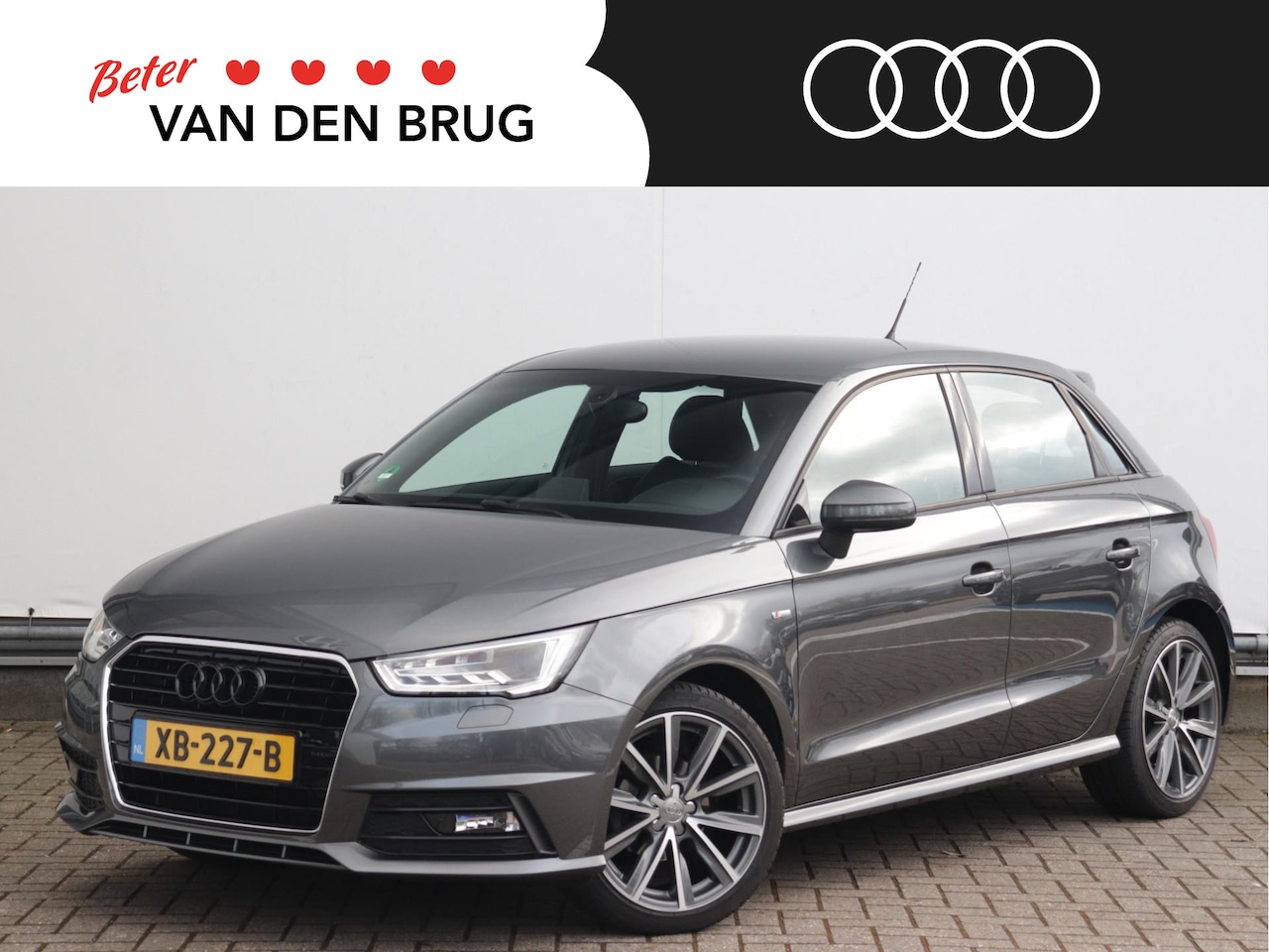 Audi A1 Sportback - 1.0 TFSI Advance Sport S-line in- en | 1e eigenaar | LED | Cruise control | Dealer onderho - AutoWereld.nl