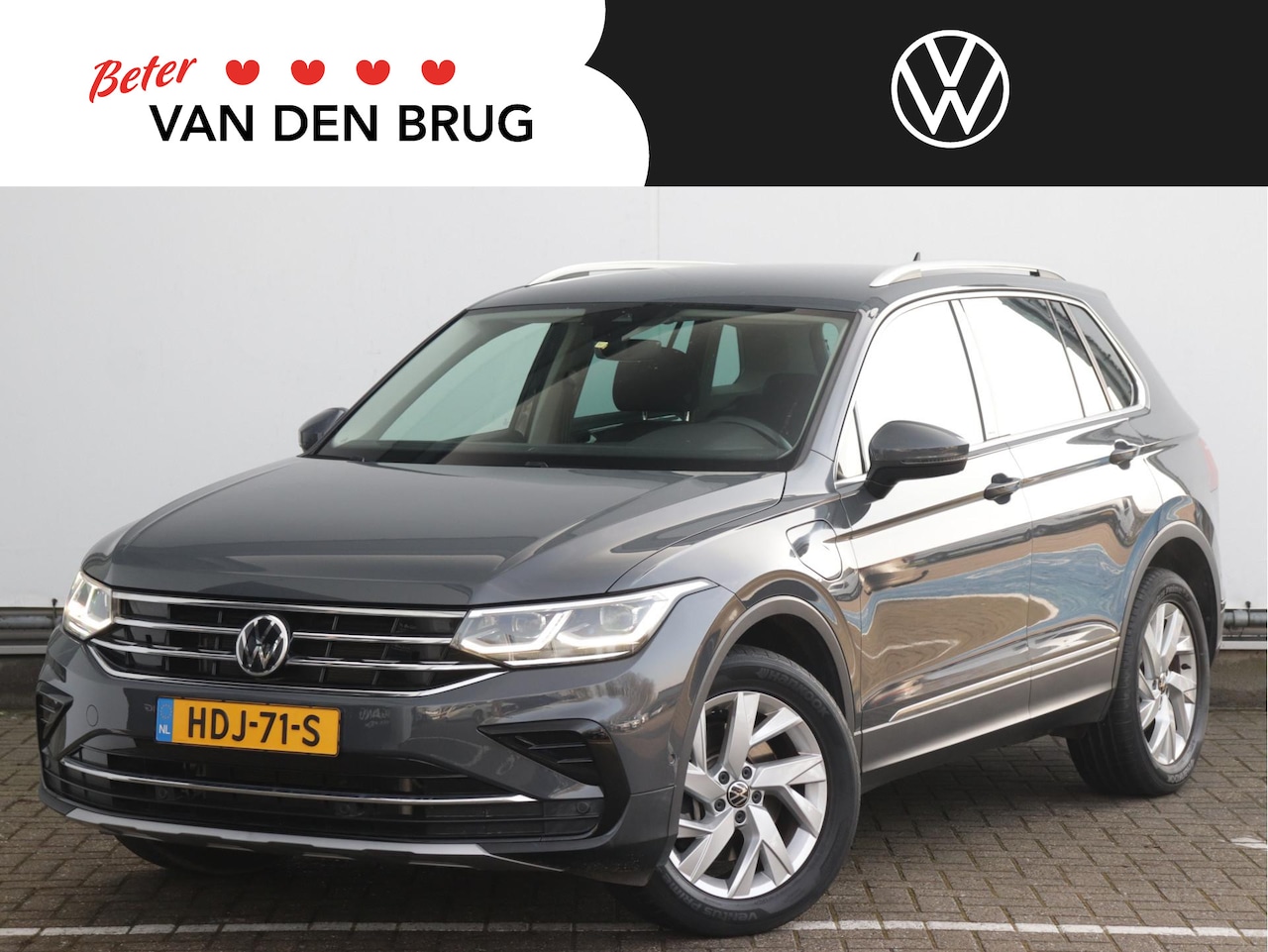 Volkswagen Tiguan - 1.4 TSI eHybrid Elegance | LED Matrix | Dodehoekdetectie | Elektrische klep | Achteruitrij - AutoWereld.nl