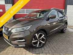 Nissan Qashqai - 1.2 Tekna AUTOMAAT / TREKHAAK / STOELVERW / FULL LED / 360GR CAMERA / DODEHOEK