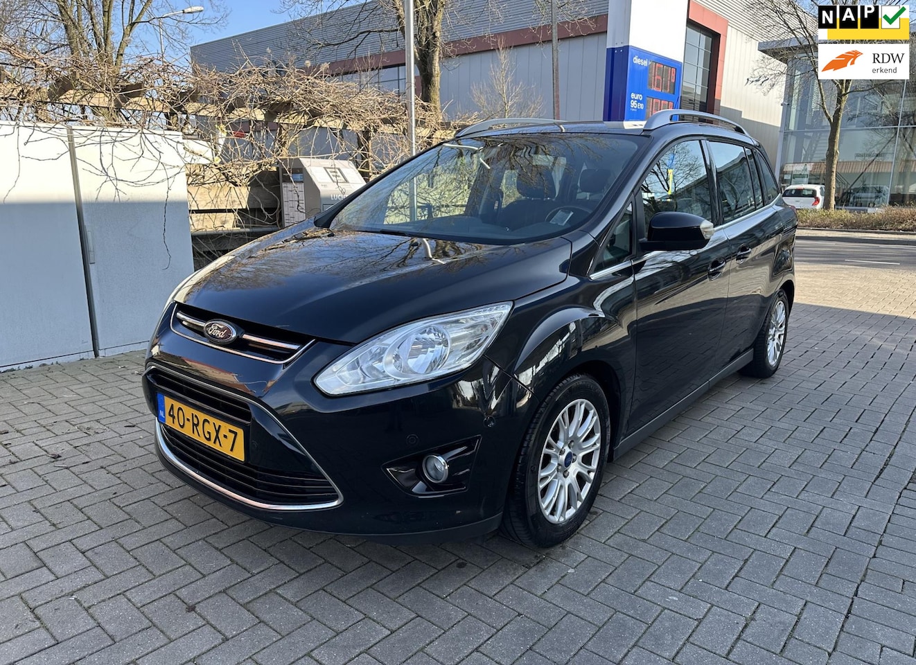 Ford Grand C-Max - 2.0 TDCi Titanium 7p. prachtige auto - AutoWereld.nl