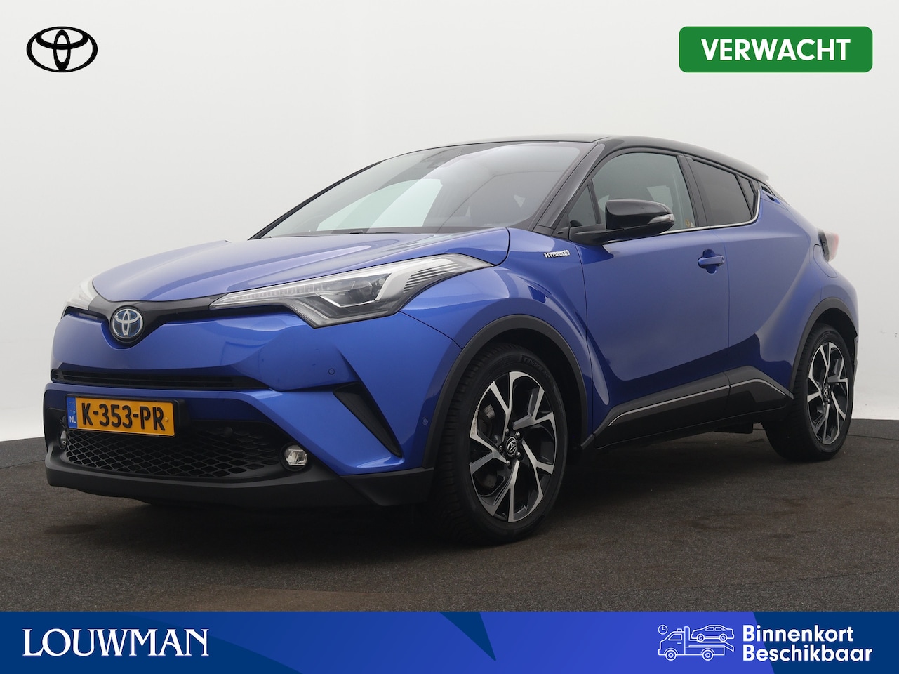 Toyota C-HR - 1.8 Hybrid Bi-Tone Plus Limited | JBL | Dodehoek Ass. | Navigatie | Stoel en stuurwiel ver - AutoWereld.nl