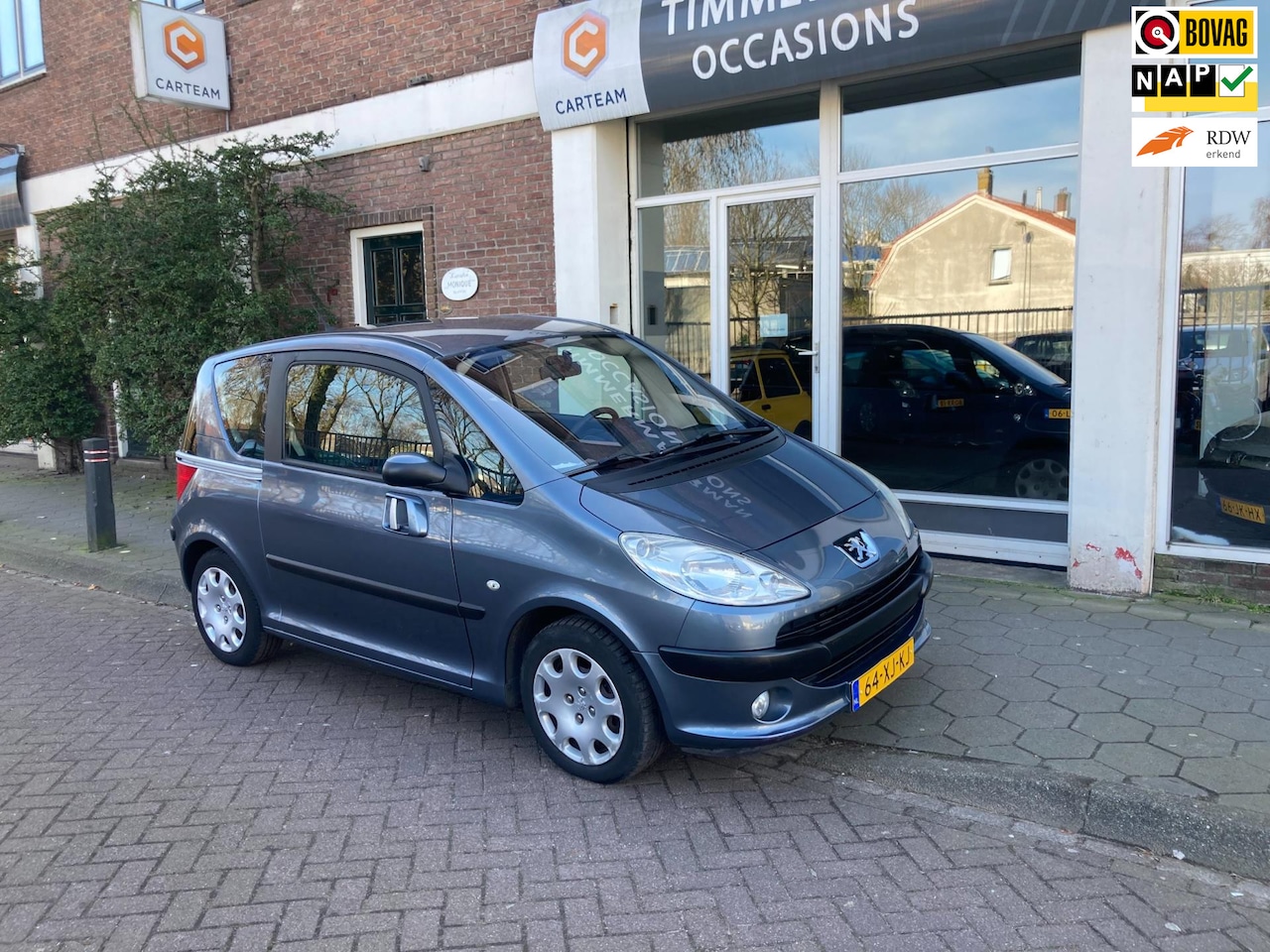 Peugeot 1007 - 1.6-16V Sesam Gentry|87.475km NAP|Airco|Cruise - AutoWereld.nl