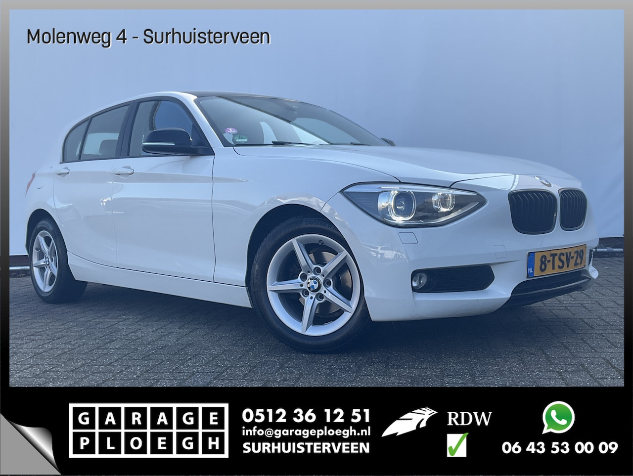 BMW 1-serie - 116i Executive Automaat Led Cruise Zwart dak Nav Alpine-Sound NAP! - AutoWereld.nl