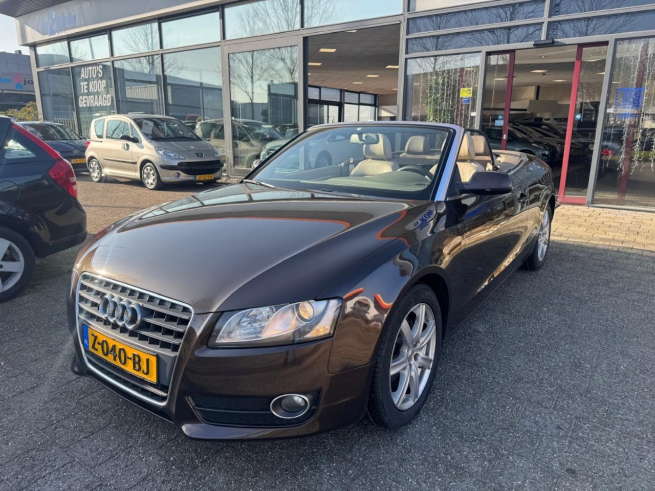 Audi A5 Cabriolet - 2.0 TFSI LEDER APK 5-25 BJ 2009 !!! - AutoWereld.nl