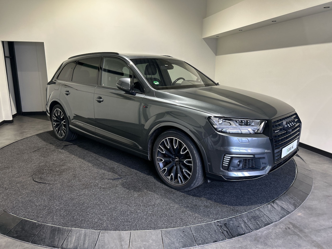 Audi Q7 - 3.0 TDI e-tron quattro Sport | S-line 2x | Daytona Grey | BTW Auto | - AutoWereld.nl