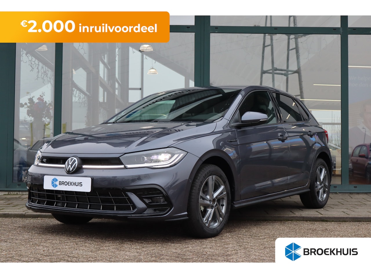 Volkswagen Polo - 1.0 TSI 95 7DSG R-Line Edition | 'App-Connect' draadloze smartphone integratie | Achterlic - AutoWereld.nl