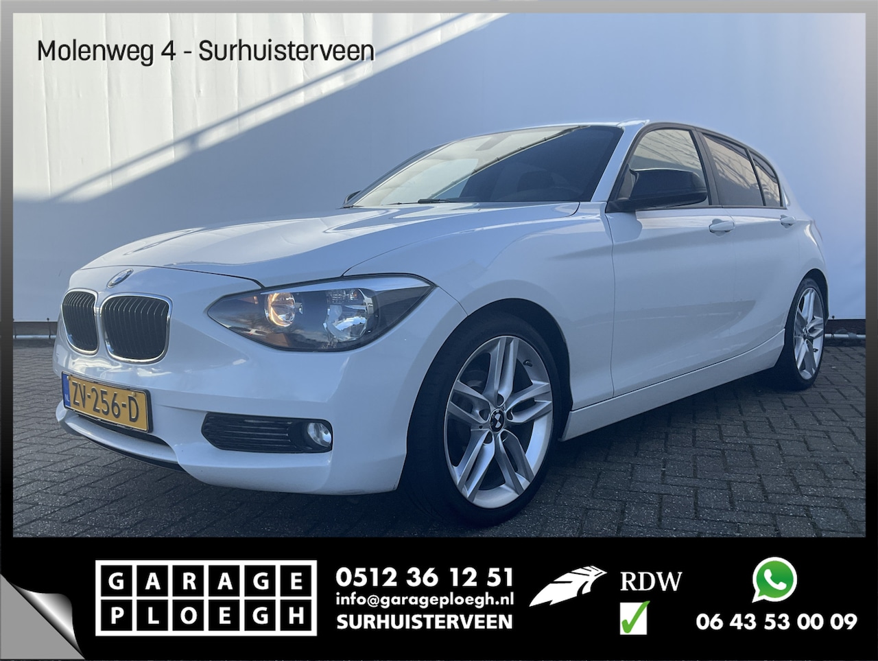 BMW 1-serie - 116i Clima Stoelverw. Alpine White LMV Nette correcte - AutoWereld.nl