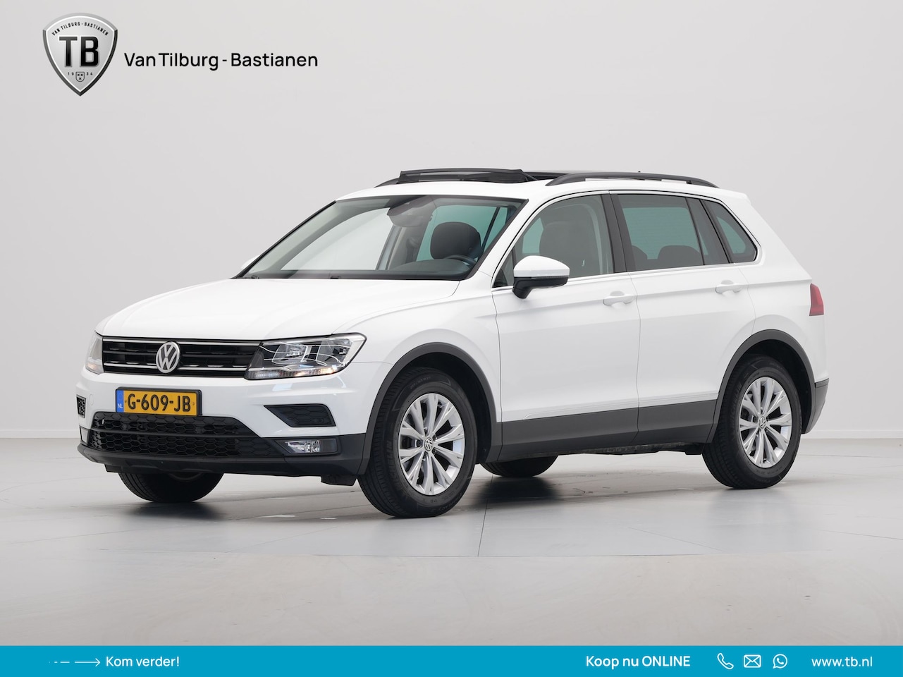 Volkswagen Tiguan - 1.5 TSI 130pk Comfortline Navigatie Panorama Stoelverwarming Acc 340 - AutoWereld.nl