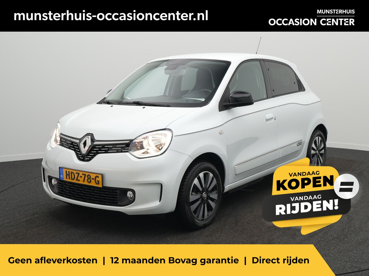 Renault Twingo Z.E. - R80 E-Tech Techno 22 kWh - All seasonbanden - AutoWereld.nl