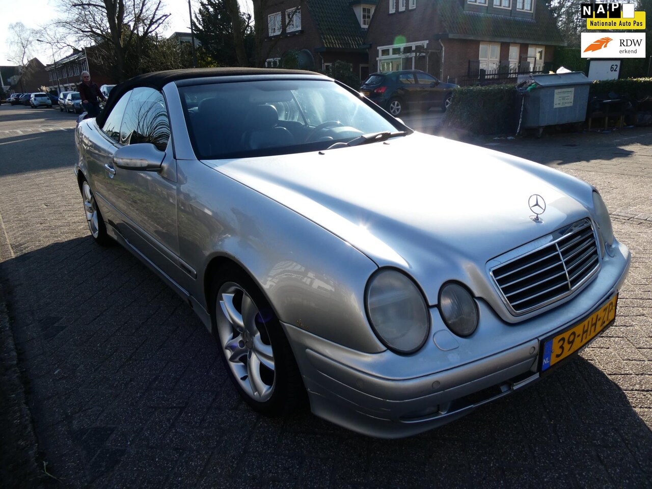 Mercedes-Benz CLK-klasse Cabrio - 320 Elegance Automaat Leder Opknapper - AutoWereld.nl