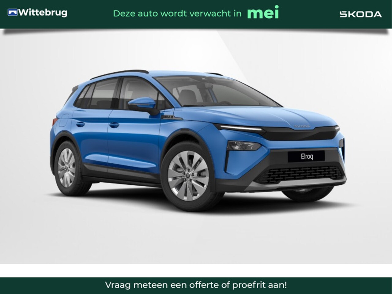 Skoda Elroq - 50 Selection Camera / Sensoren / Wireless Smartlink / Navigatie / Climatronic - AutoWereld.nl