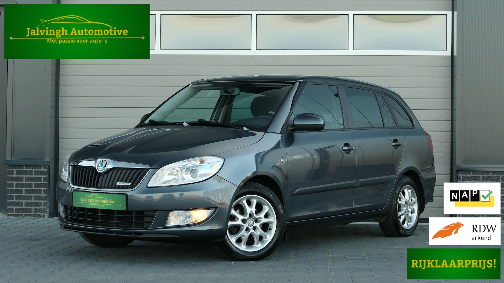 Skoda Fabia Combi - 1.2 TDI Greenline Handel/export - AutoWereld.nl