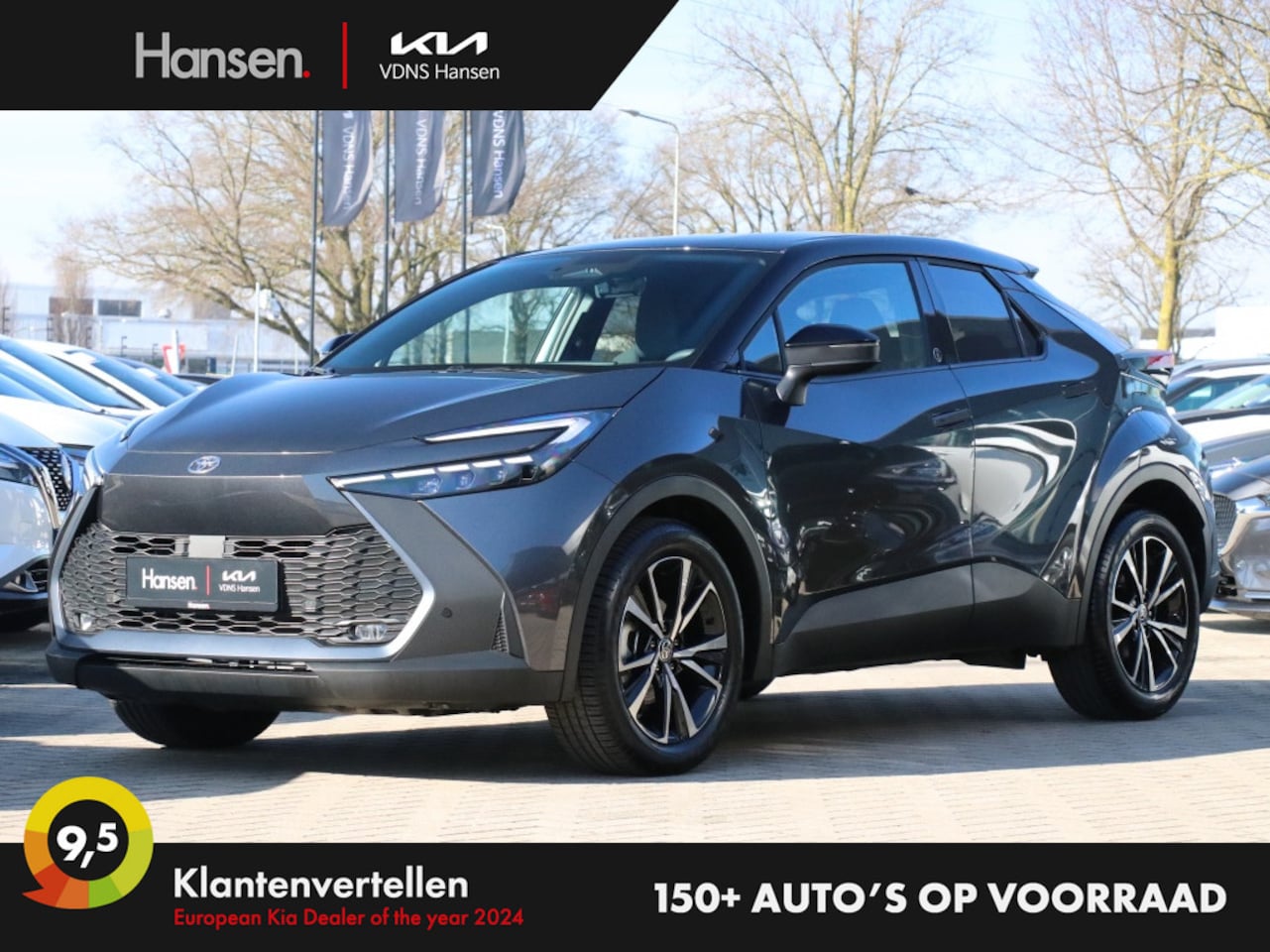 Toyota C-HR - 2.0 Hybrid 200 Dynamic I Navi I Keyless I Dodehoekdetectie - AutoWereld.nl