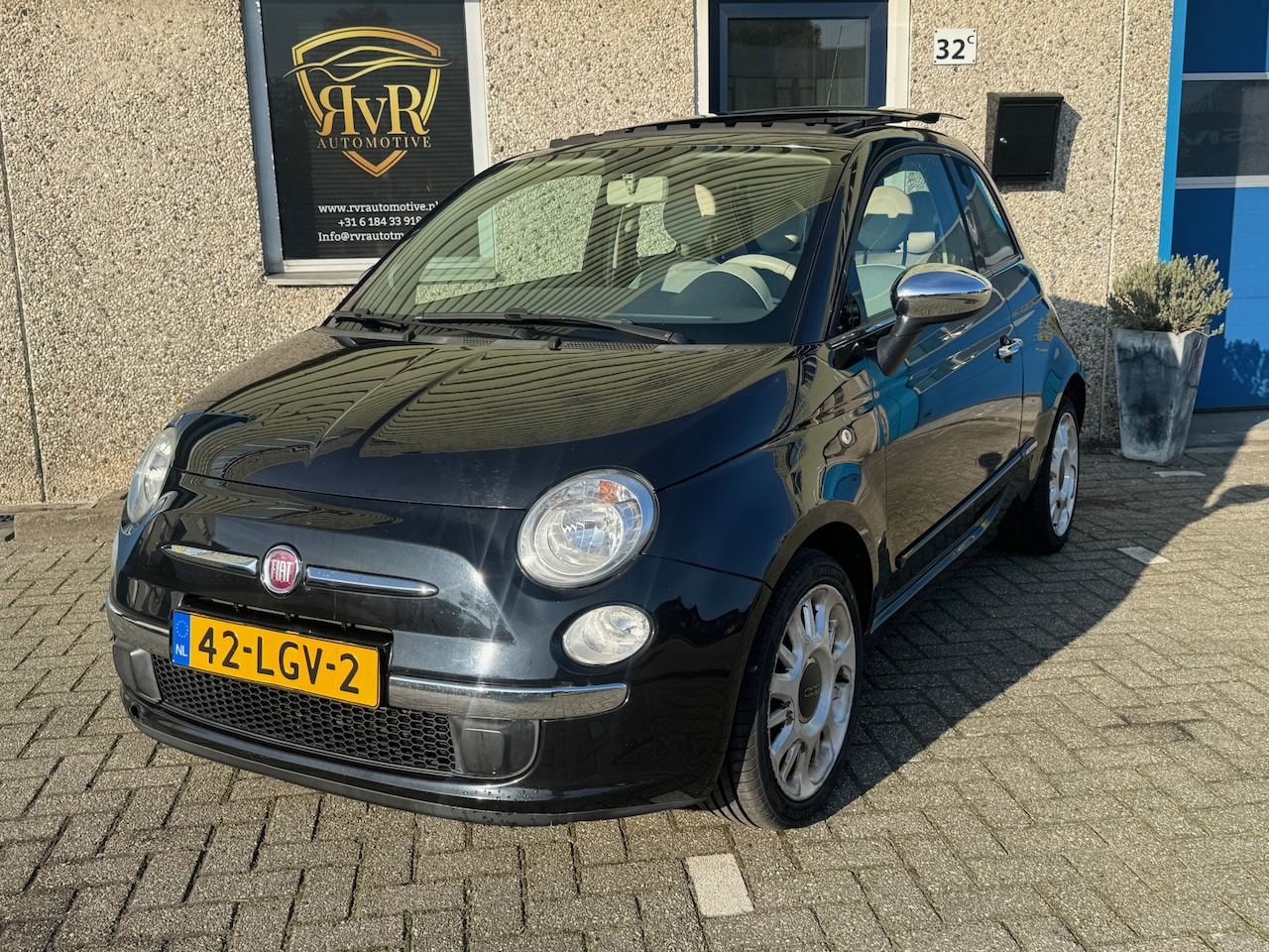 Fiat 500 - 1.2 AUT Lounge PANORAMA NWE DISTRIBUTIE - AutoWereld.nl