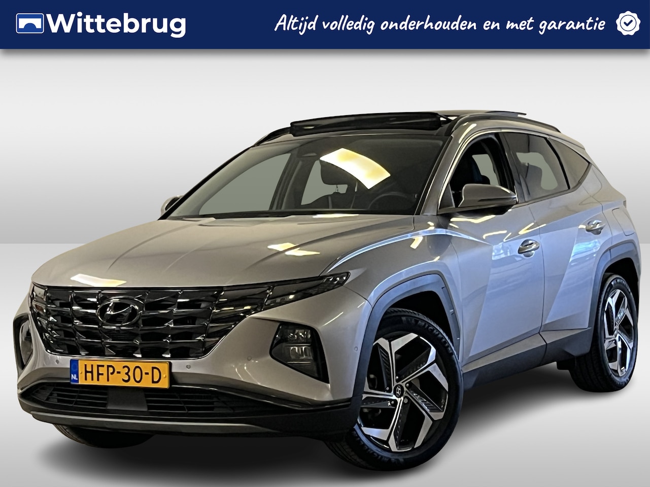 Hyundai Tucson - 1.6 T-GDI HEV Premium Sky OPEN DAK !! LEDER !! - AutoWereld.nl