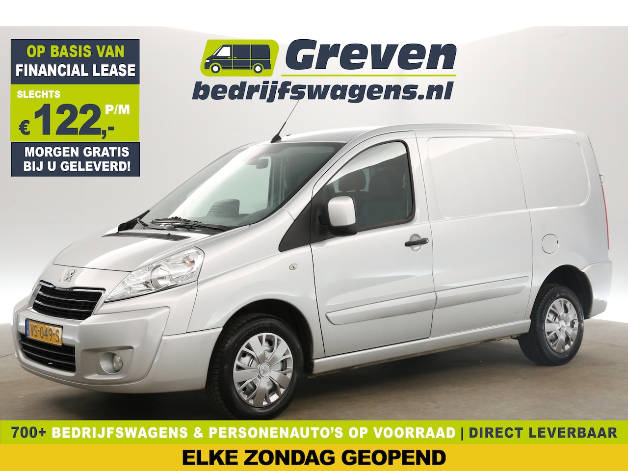 Peugeot Expert - 227 1.6 HDI L1H1 Airco Cruisecontrol Navigatie Parkeersensoren Elektrpakket Trekhaak - AutoWereld.nl